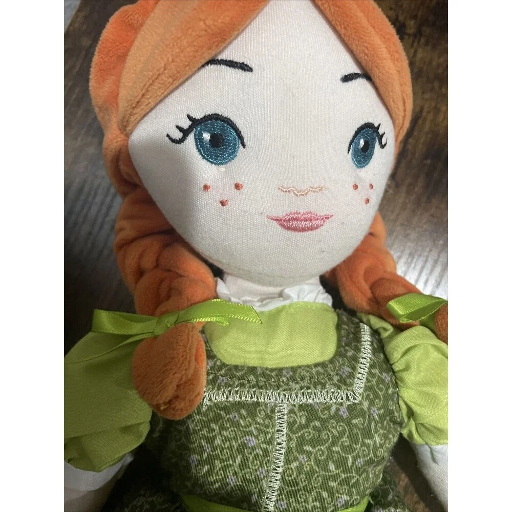 RARE-Disney Frozen Broadway Musical Anna Plush Doll From The Town of Arendelle